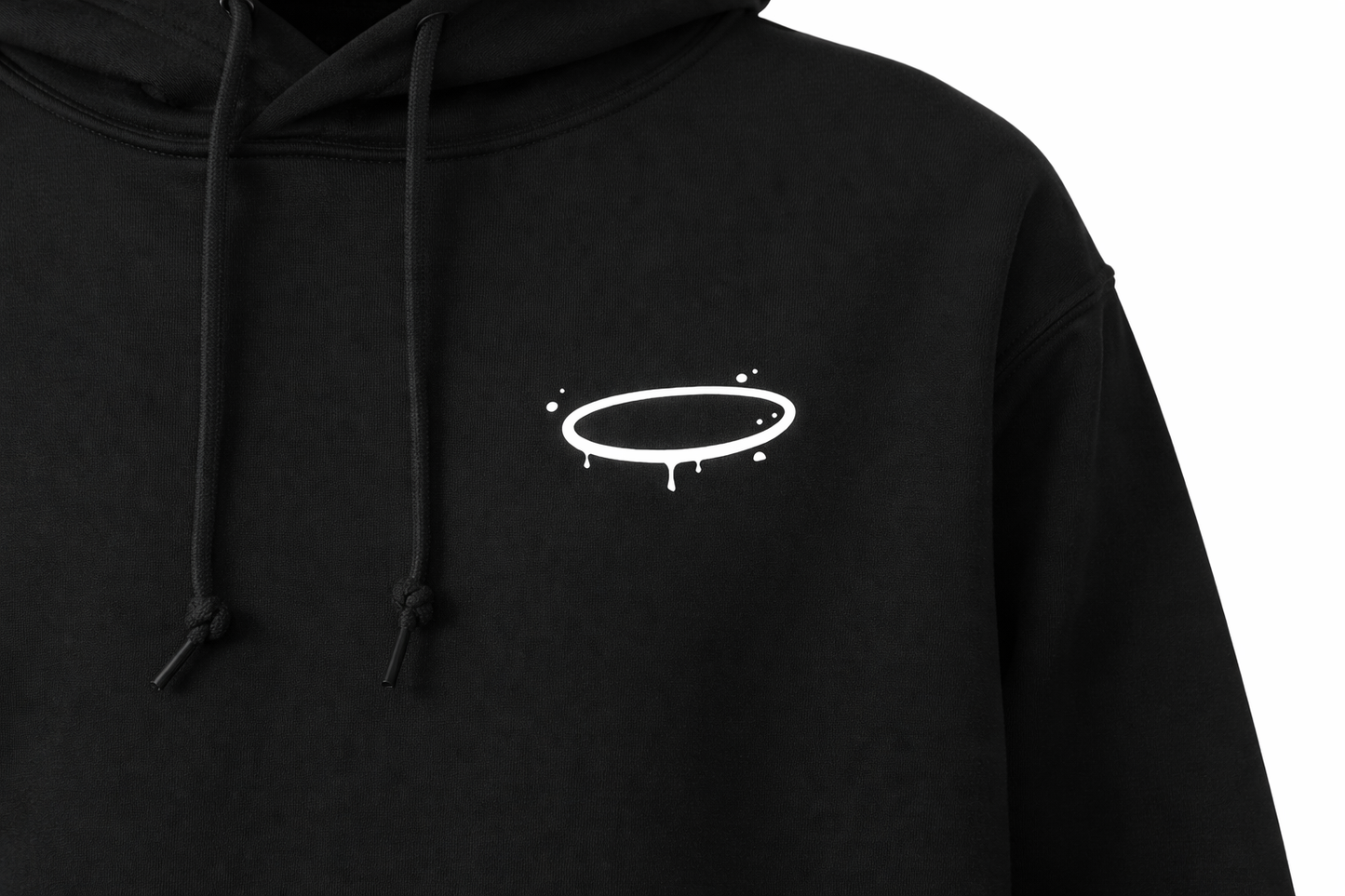 PH4NTOM DISTRICT™ Black Pullover Hoodie